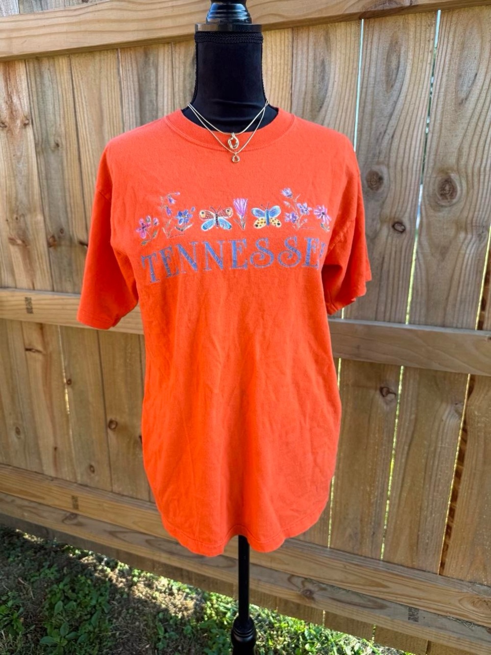 Gildan Orange Tennessee Graphic Short-Sleeve Tee